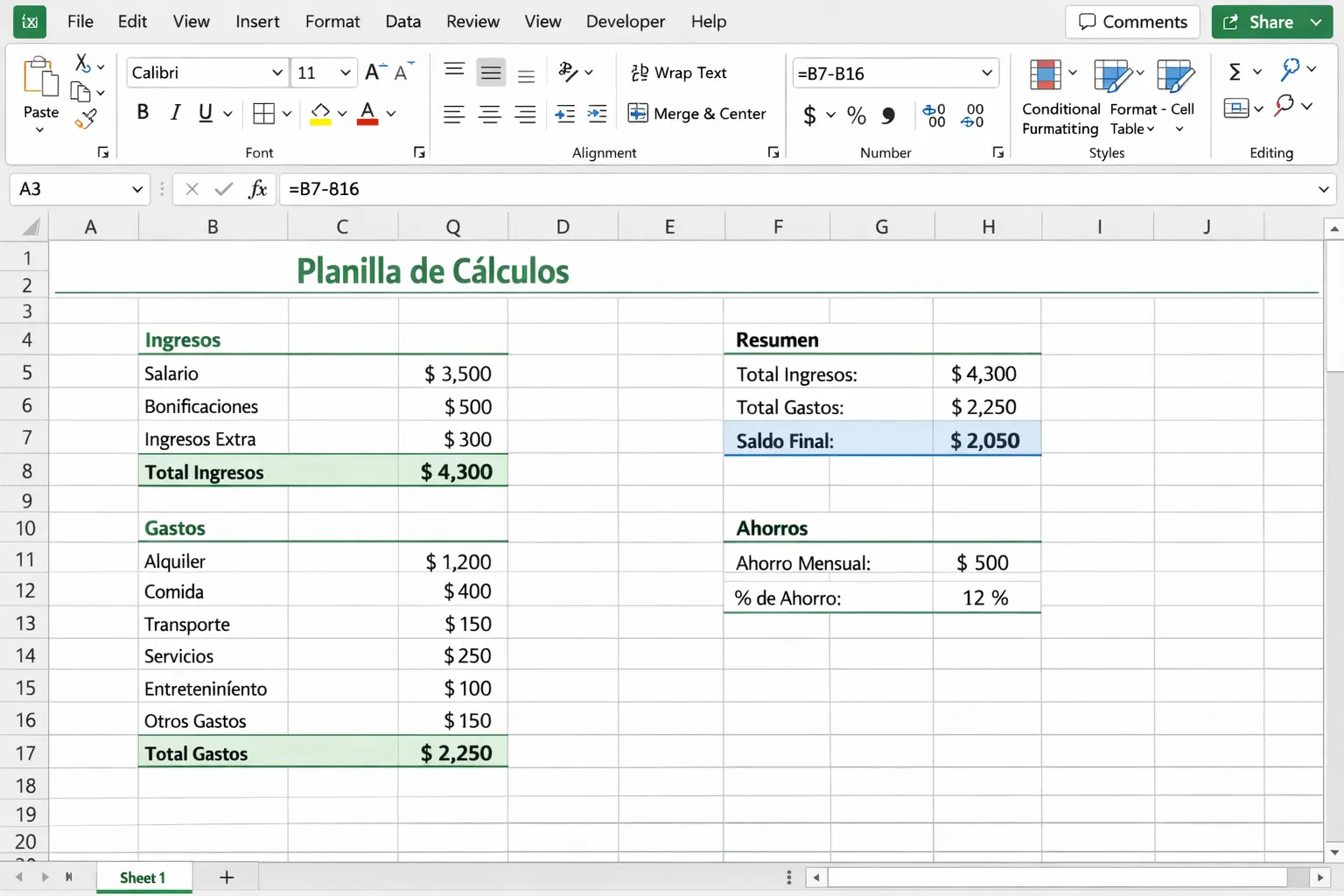 Excel Básico