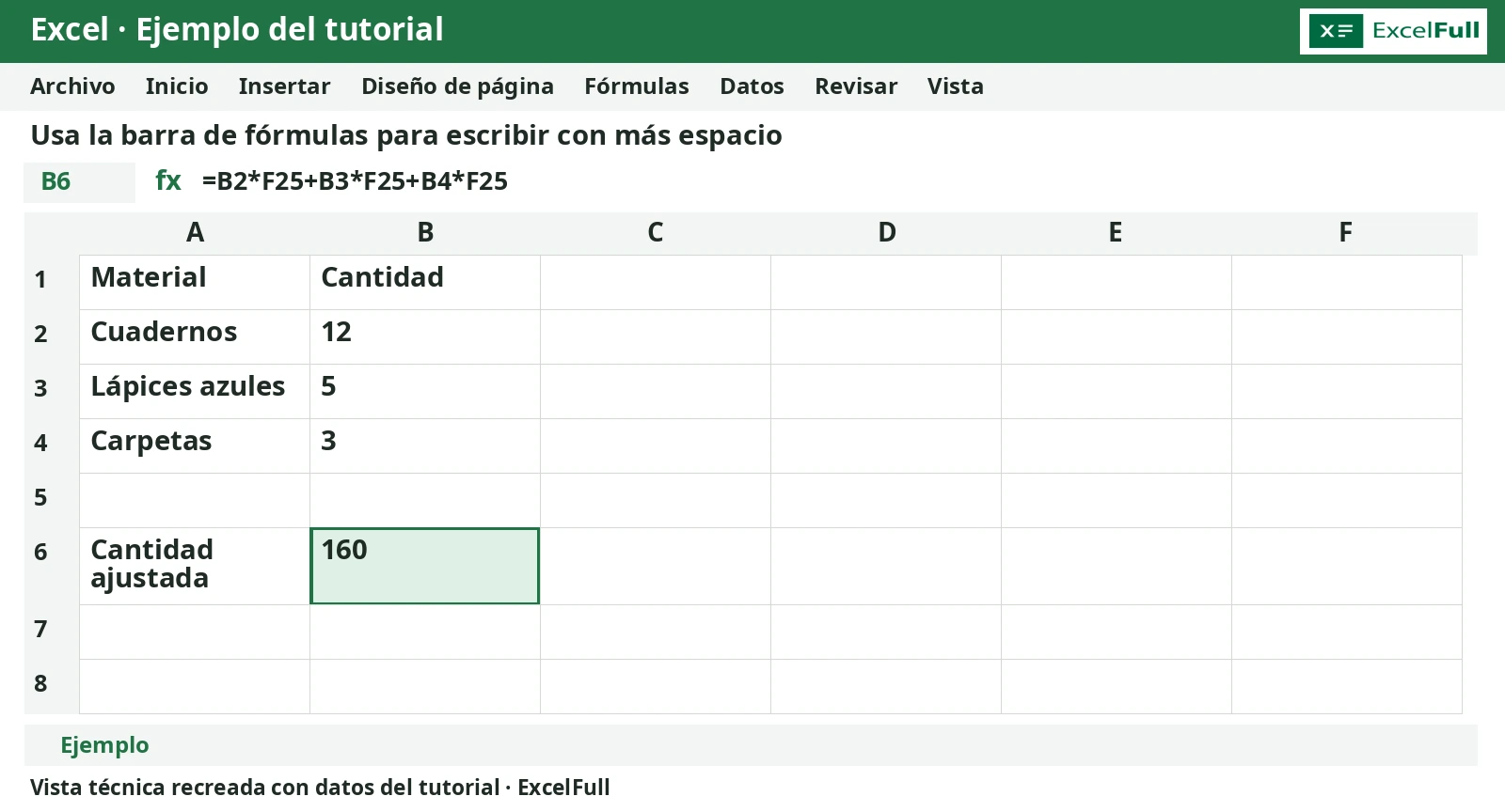 Las celdas en Excel: cómo escribir, editar y darles formato