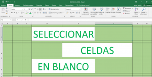 seleccionar celdas en blanco