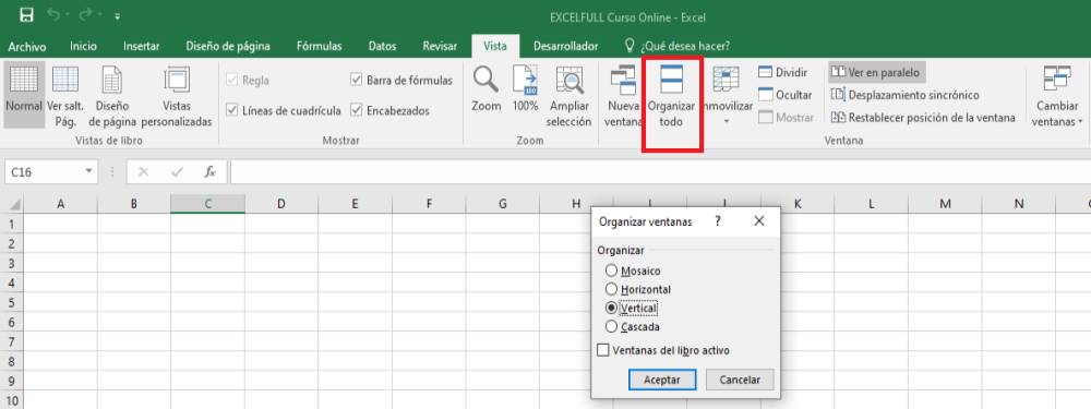 Ver En Paralelo Hojas De Excel Excelfullcom 3357