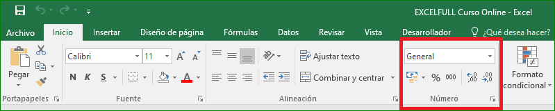 FORMATO DE DATOS EN EXCEL