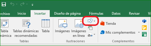 INSERTAR FORMAS EN EXCEL EXCELFULL COM