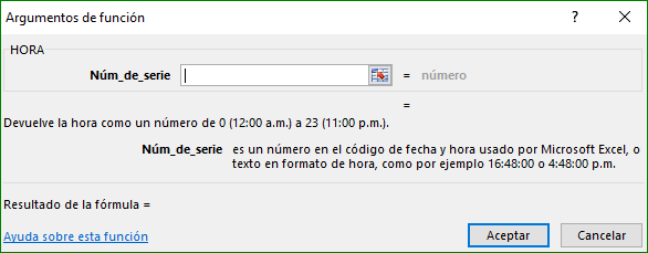 La FunciÓn Hora En Excel Excelfullcom 7132