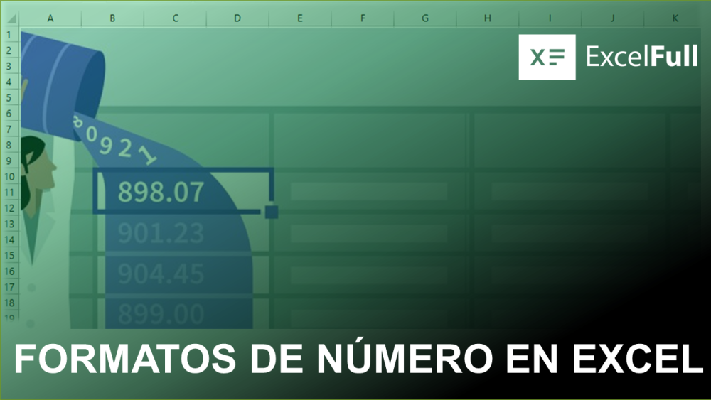 FORMATOS DE NÚMERO EN EXCEL