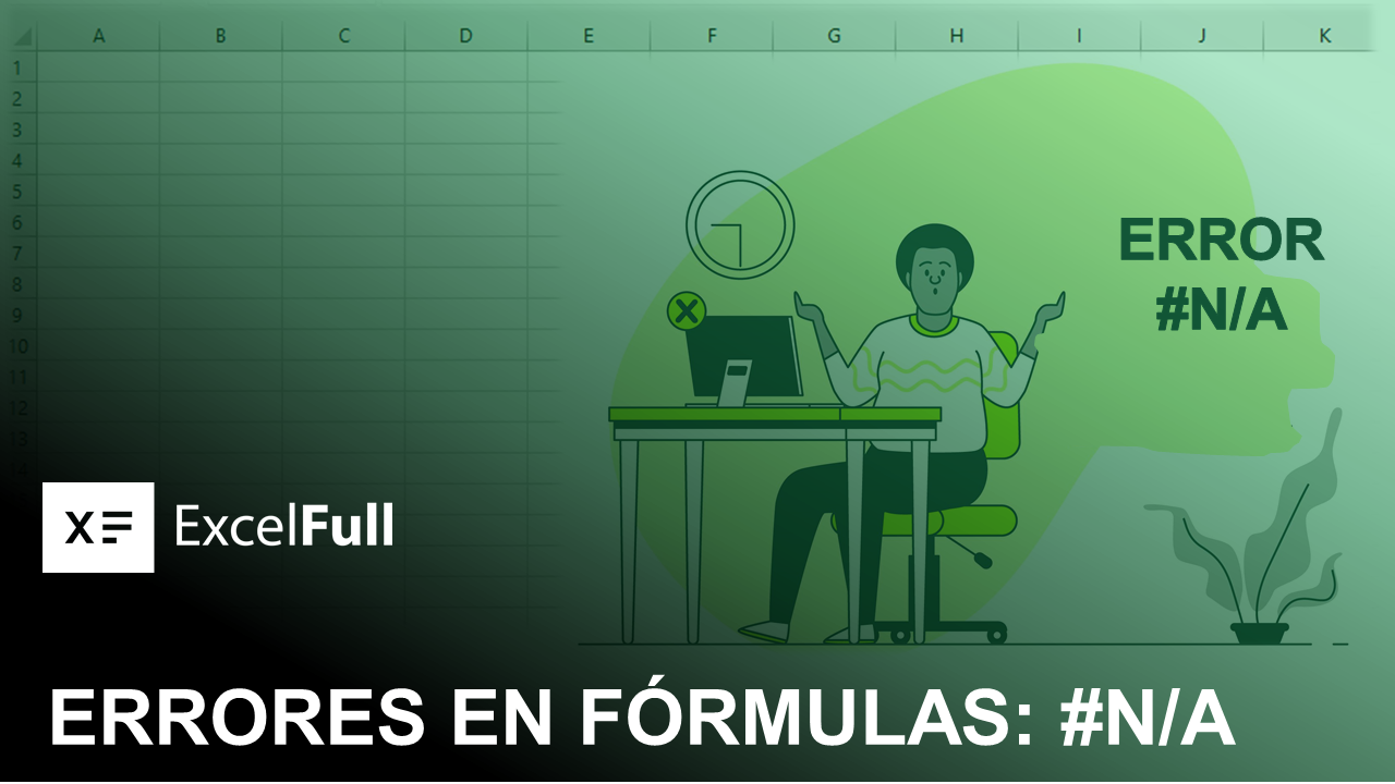 ERRORES EN FÓRMULAS #N/A