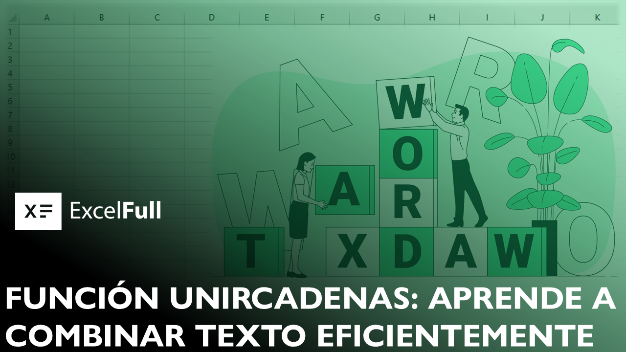 función unir cadenas en Excel