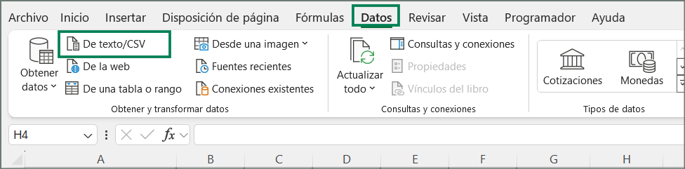 copiar una tabla de Word en Excel