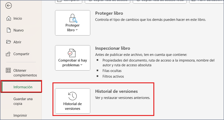 Excel Online, Colaborar