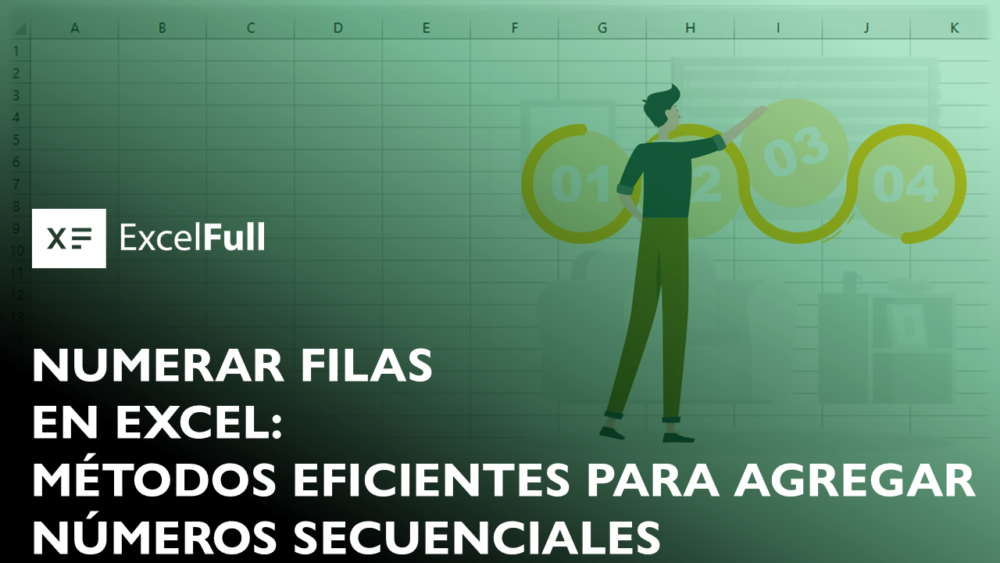 DALE ORDEN A TU EXCEL APRENDE A NUMERAR FILAS AUTOMÁTICAMENTE