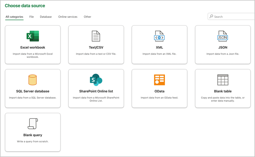 Power Query en Excel para Mac