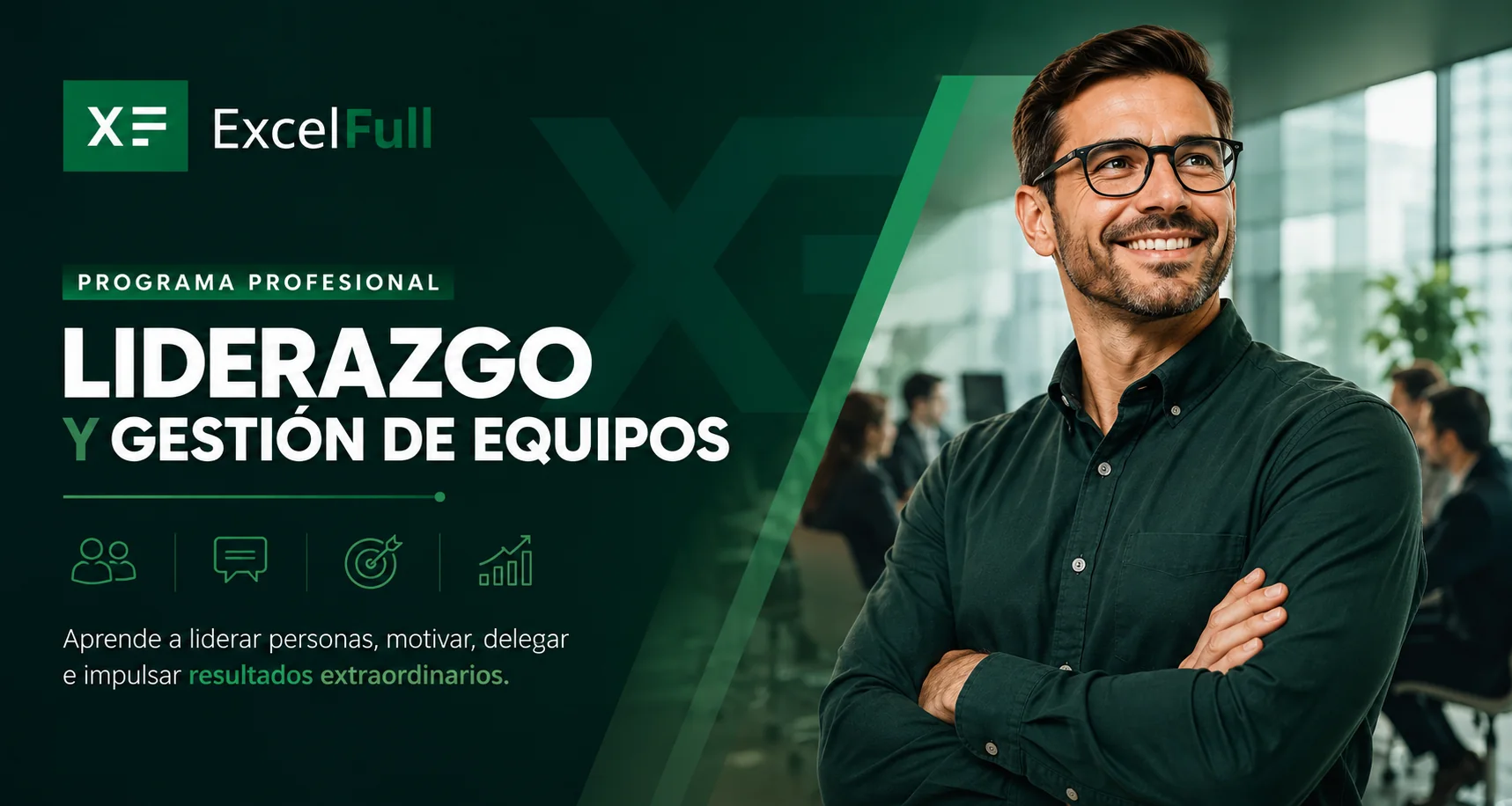 Programa Profesional de Liderazgo y Gestión de Equipos de ExcelFull