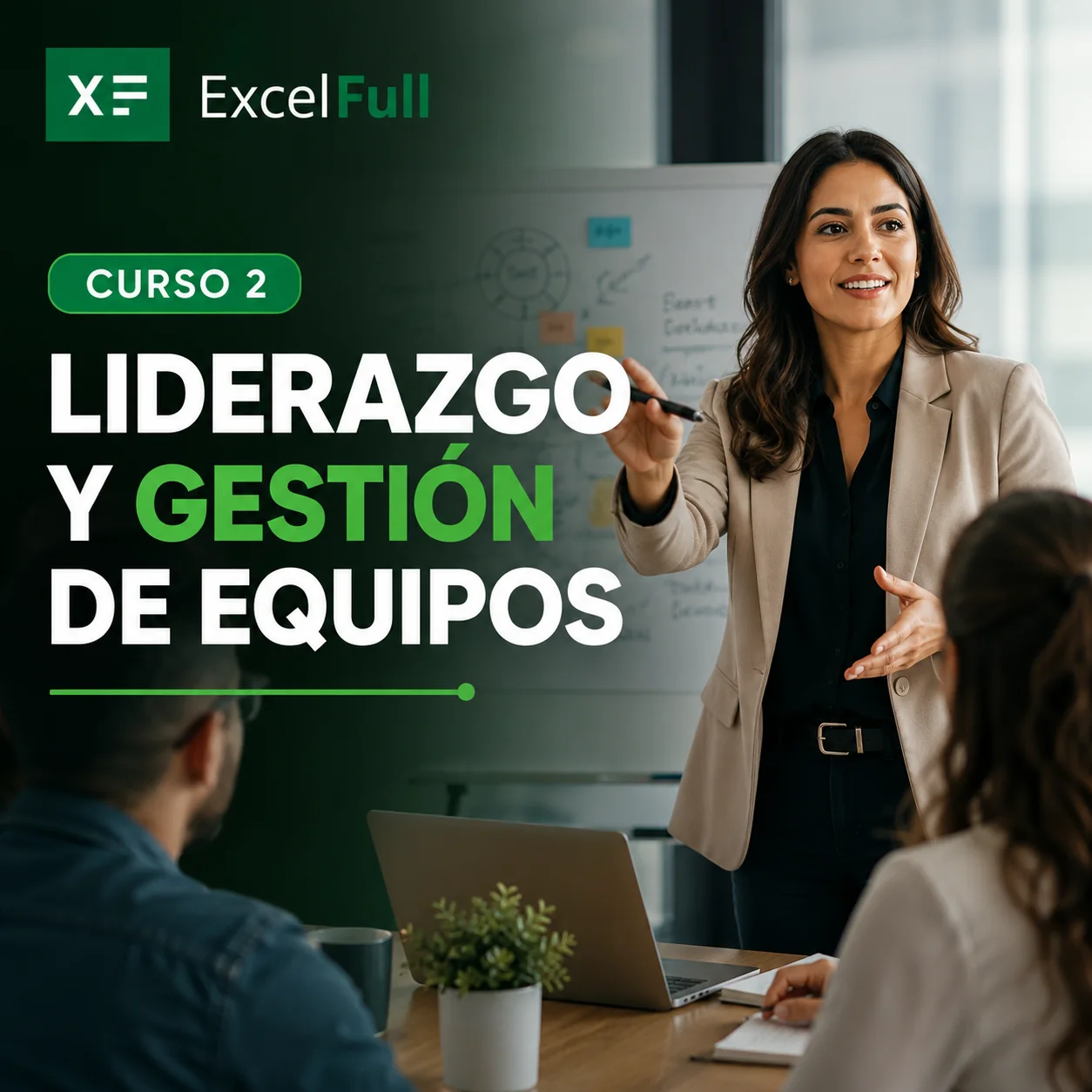 Portada del curso Liderazgo y Gestión de Equipos