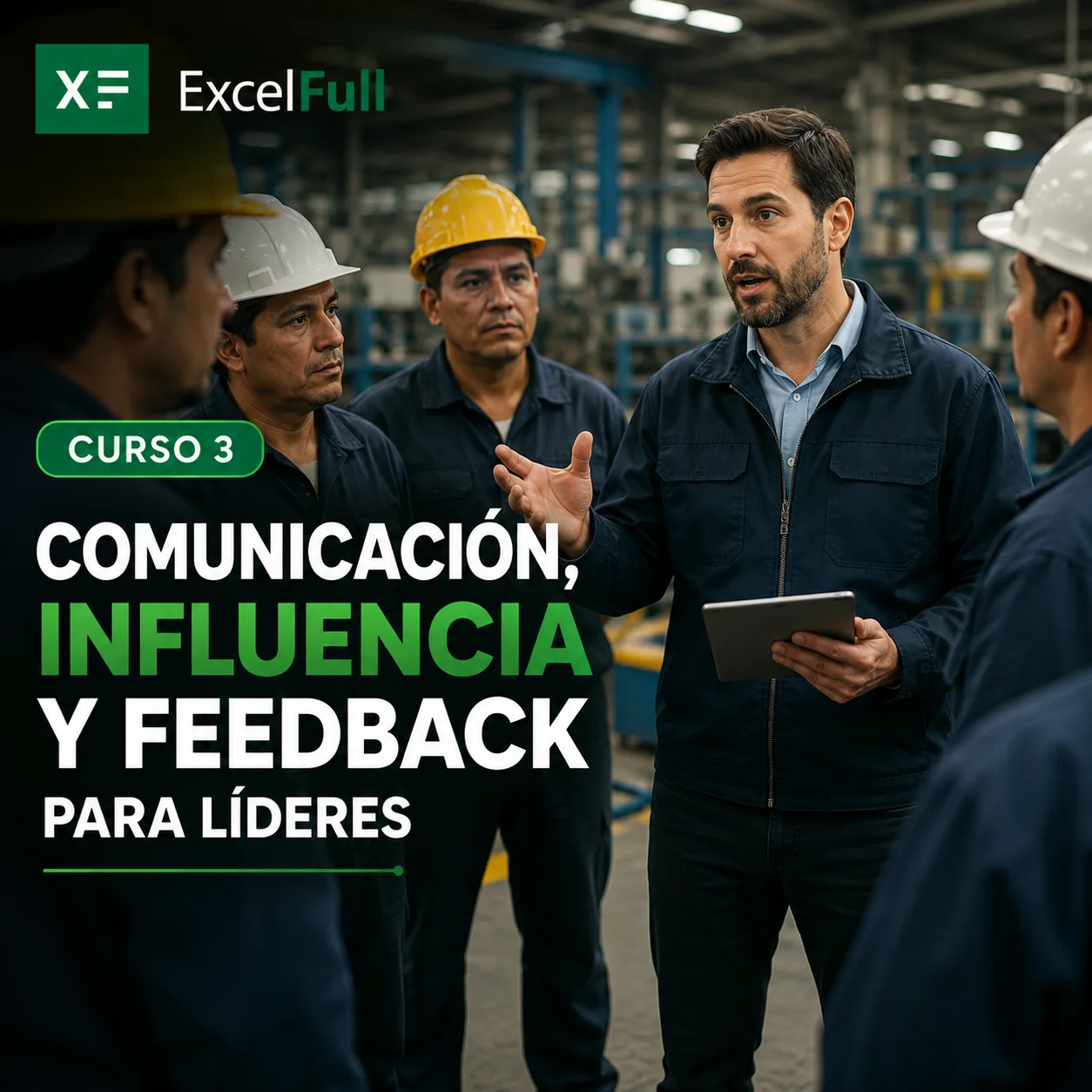 Portada del curso Comunicación, Influencia y Feedback para Líderes
