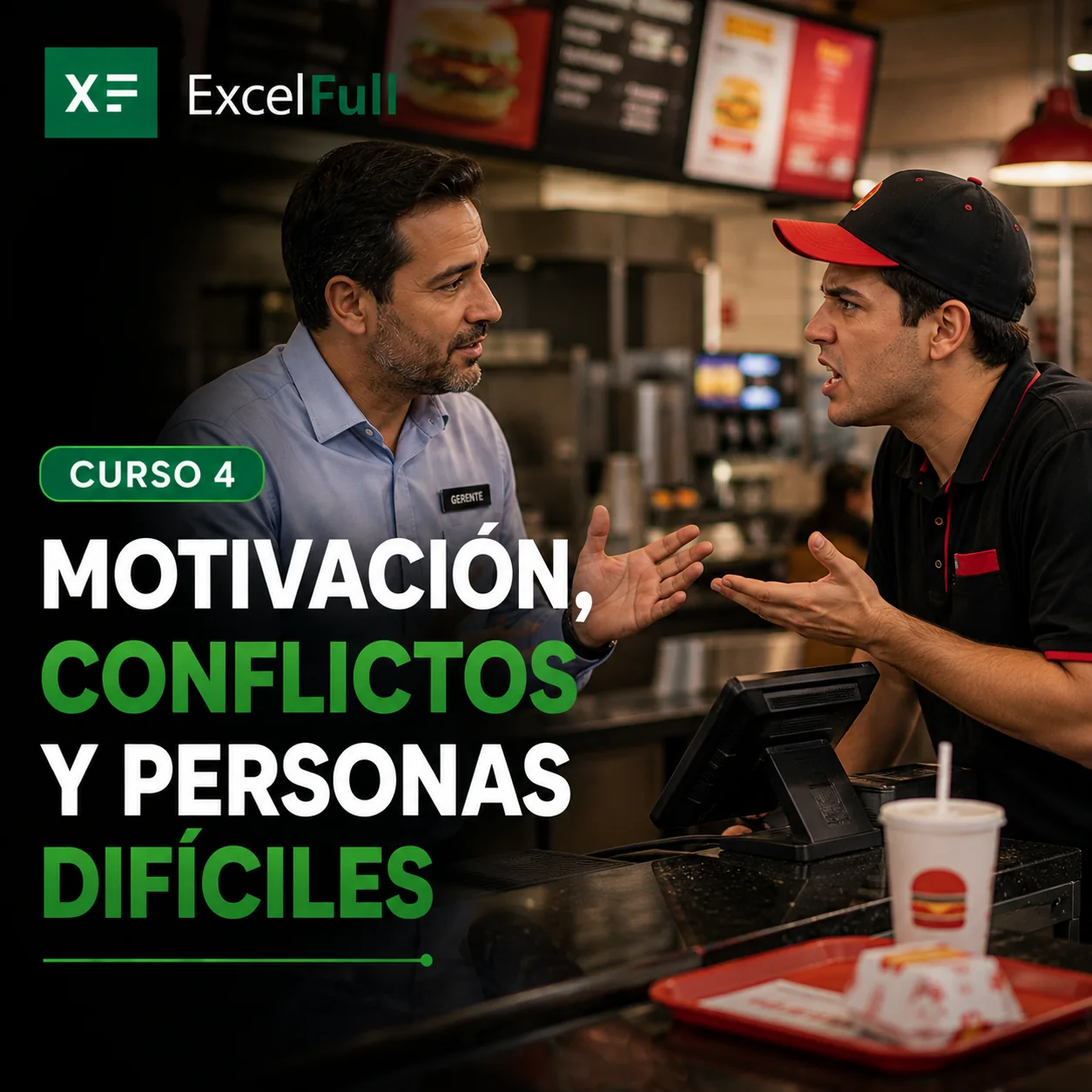 Portada del curso Motivación, Conflictos y Personas Difíciles